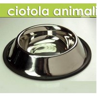 CIOTOLA ANIMALI INOX CM.24