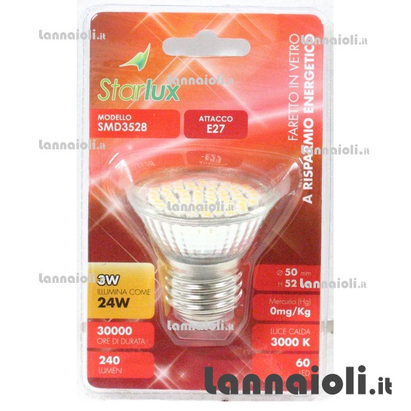 LAMPADINA LED 60  W3-24