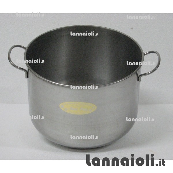 PENTOLA INOX-ANTIAD.CM.30 steel pan