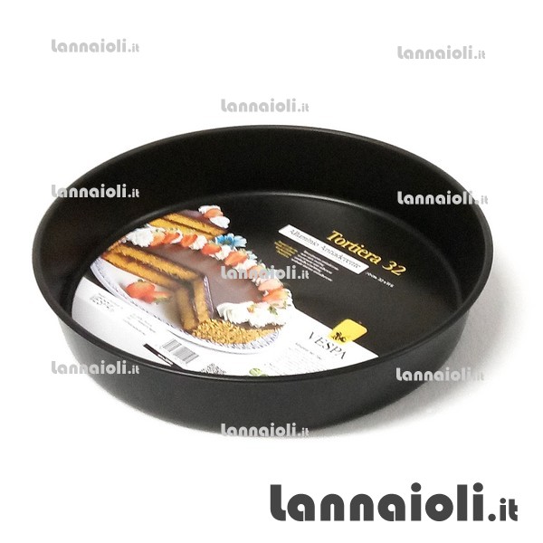 TORTIERA ALTA LISCIA CM.32 H.6  940