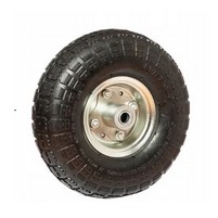 RUOTA RICAMBIO X CARRELLO MET.