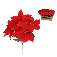 STELLA DI NATALE MAZZO 7 FIORI