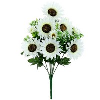 GIRASOLE MAZZO 9 RAMI CM.50