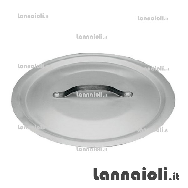 COPERCHIO ALLUMINIO PESANTE OVALE CM.36 pentole agnelli