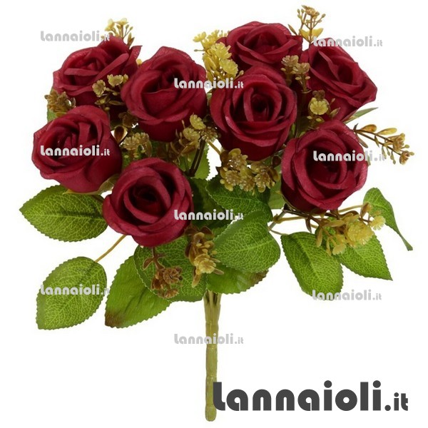 ROSE MAZZO BOCCIOLI 8 FIORI CM.31 ROSE MAZZO BOCCIOLI 8 FIORI CM.31
