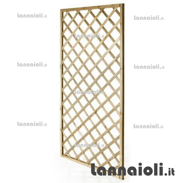 GRIGLIA LEGNO PER RAMPICANTE 90X180 GRIGLIA LEGNO PER RAMPICANTE 90X180