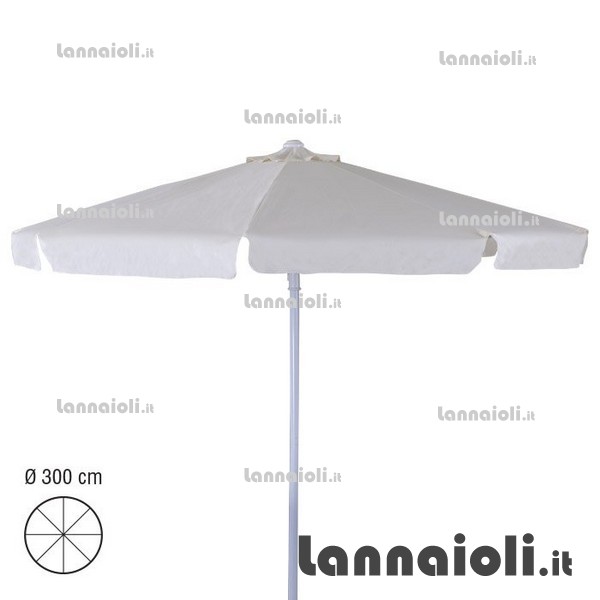 OMBRELLONE ALLUMINIO ROTONDO 3 MT. 783E 