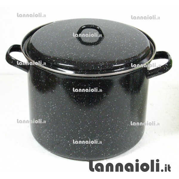 PENTOLA SMALTO CM.32 C-COPERCHIO 