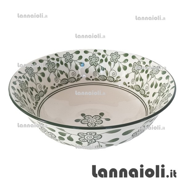INSALATIERA PORCELLANA DECORATA CM.21 