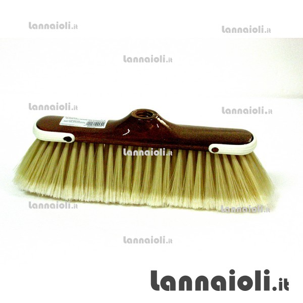 SCOPA BIONDA MORBIDA CON PARACOLPI  SCOPA BIONDA MORBIDA CON PARACOLPI