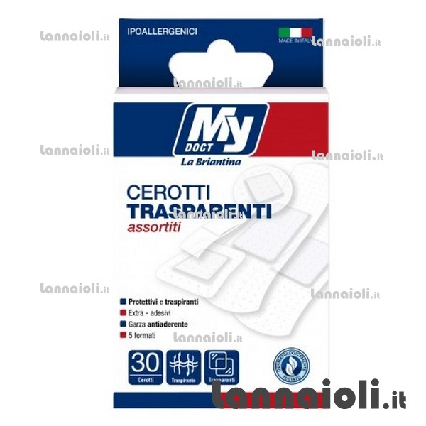 CEROTTI CLASSICI PZ.30 TRASPARENTI 