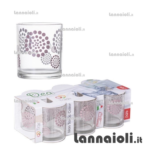 BICCHIERI PZ.6 DEA MAGIC TORTORA cerve