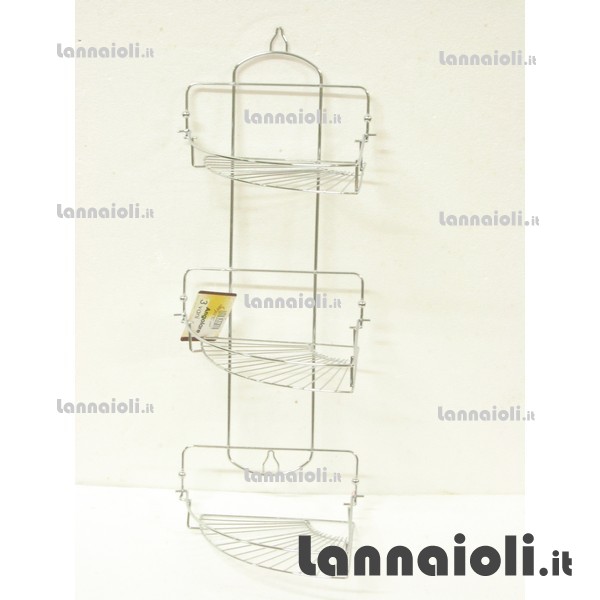 ANGOLARE INOX 3-P. CHIUDIBILE 