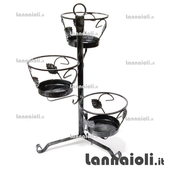 PORTAVASO FERRO ALBERELLO 3 POSTI PORTAVASO FERRO ALBERELLO 3 POSTI