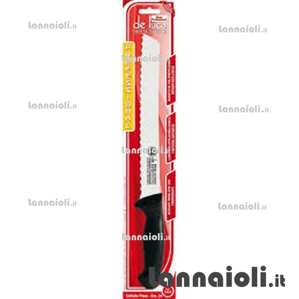 COLTELLO PANE CM.24 M-PL de luca coltellerie