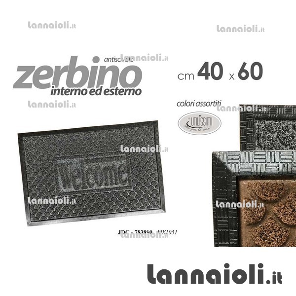 ZERBINO WELCOME CM.60X40 ZERBINO WELCOME CM.60X40