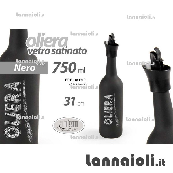 OLIERA NERA TAPPO DOSATORE CL.50-0,750 
