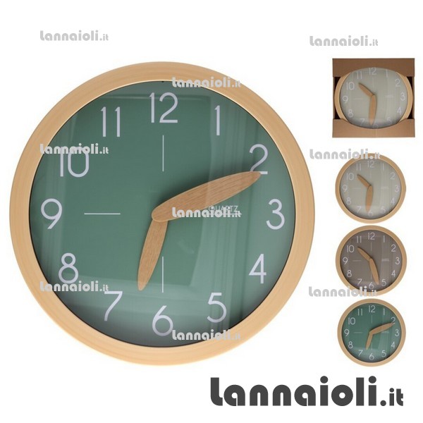 OROLOGIO  DA PARETE CM.31 4 COLORI 
