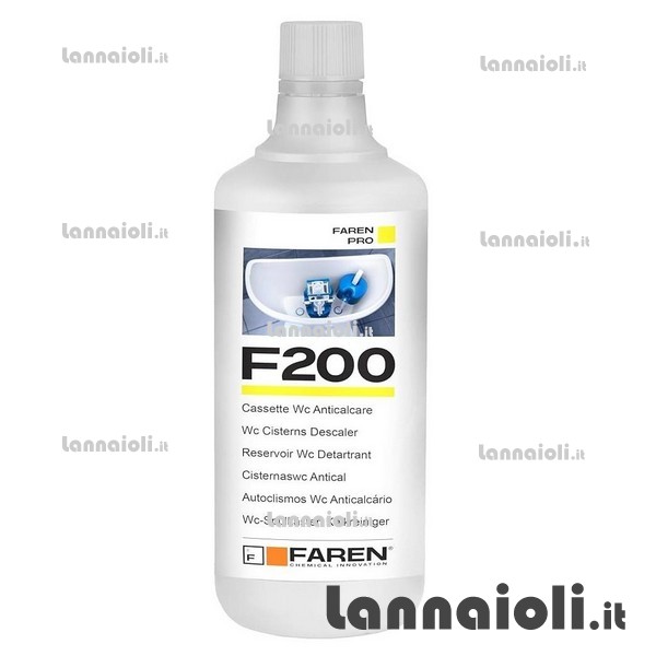 ANTICALCARE PER CASSETTE WC F200 LT.1 ANTICALCARE PER CASSETTE WC F200 LT.1