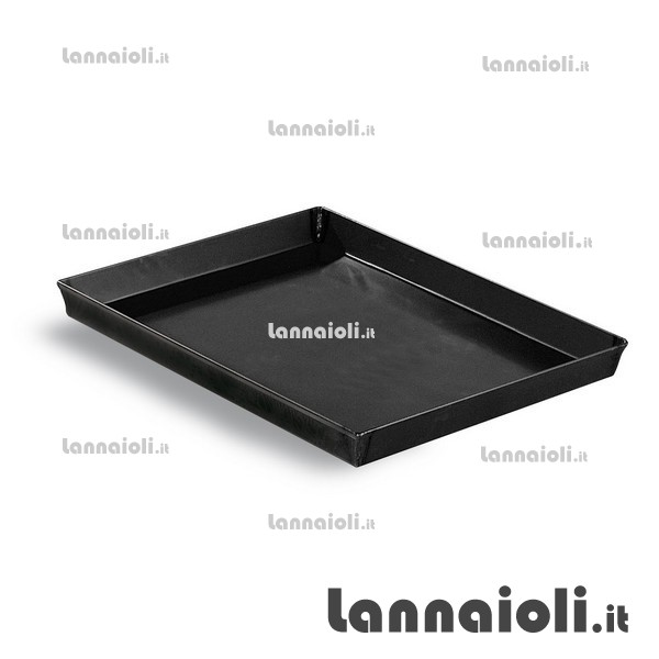 TEGLIA LAMIERA BLU RETT. CM.40 pentole agnelli