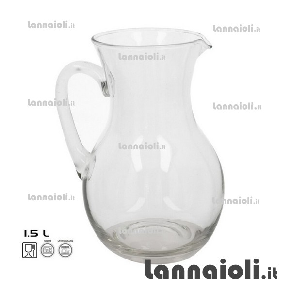 BROCCA VETRO SOFFIATO LT 1,5 