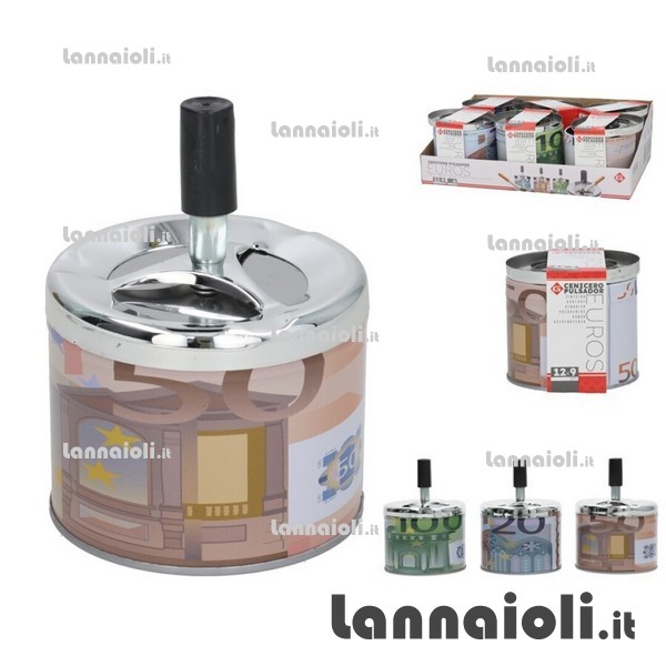 POSACENERE INOX C-SCATTO cm.12 POSACENERE INOX C-SCATTO cm.12