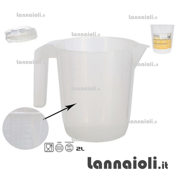 CARAFFA GRADUATA LT.2 MORBIDA CARAFFA GRADUATA LT.2 MORBIDA