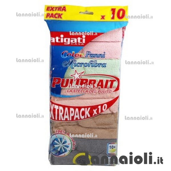 PANNI MICROFIBRA 30X30 PZ.10 