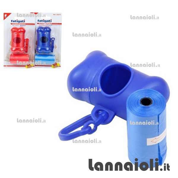 SACCHETTI PER ANIMALI PZ.20 C- DISPENSER 