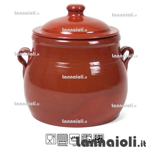 PENTOLA COCCIO C-COPERCHIO CM.16 L.3 PENTOLA COCCIO C-COPERCHIO CM.16 L.3