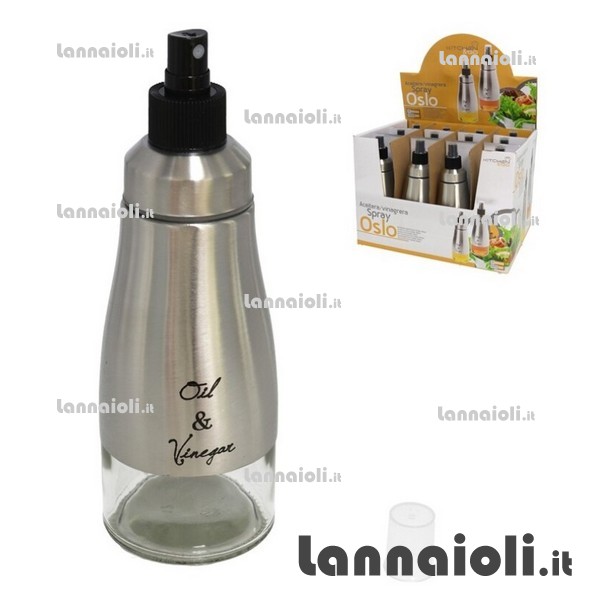 OLIERA ACETIERA SPRAY VETRO-INOX ML.320 OLIERA ACETIERA SPRAY VETRO-INOX ML.320