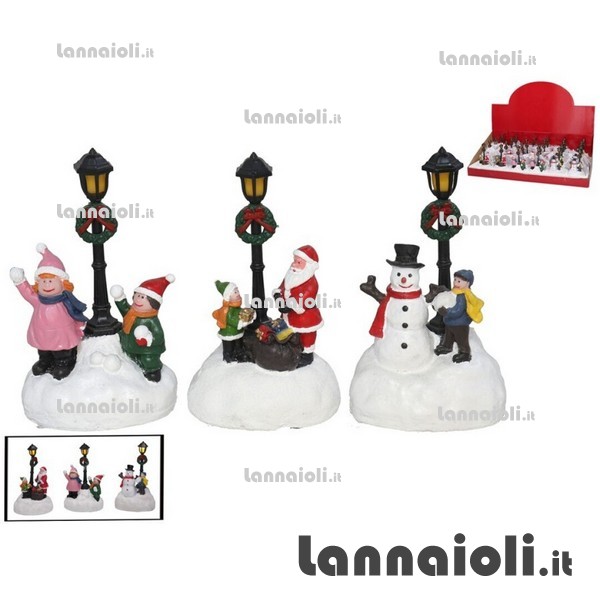 LAMPADA LED SCENA NATALIZIA CM.13 