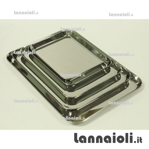 VASSOIO INOX RET.CM.25 BAS. VASSOIO INOX RET.CM.25 BAS.