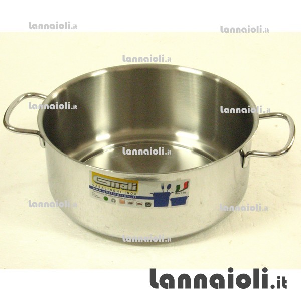 CASSERUOLA INOX 18-C 2-M CM.16 C216 gnali CASSERUOLA INOX 18-C 2-M CM.16 C216 gnali