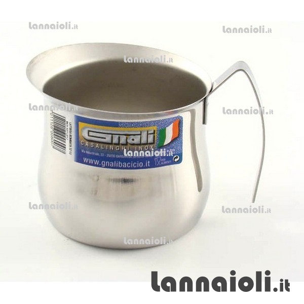 LATTIERA BOMBATA INOX 18-10 TZ.3 gnali LATTIERA BOMBATA INOX 18-10 TZ.3 gnali