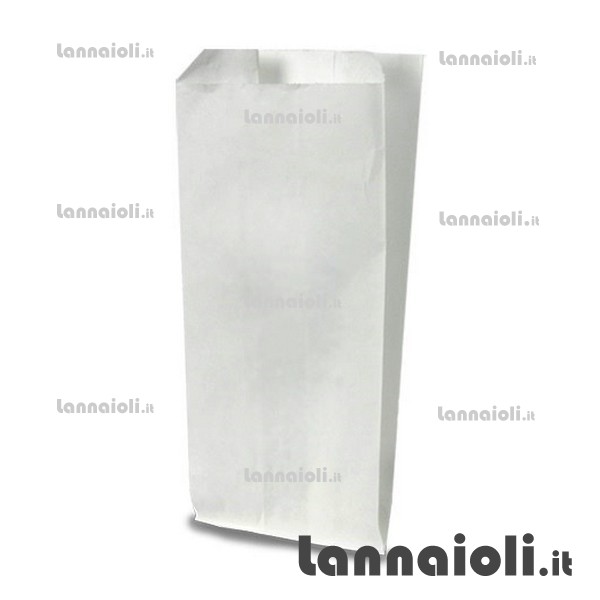 SACCHETTI CARTA KRAFT BIANCO 12X28 KG1 