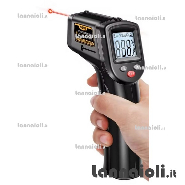 TERMOMETRO LASER -50+400^ 