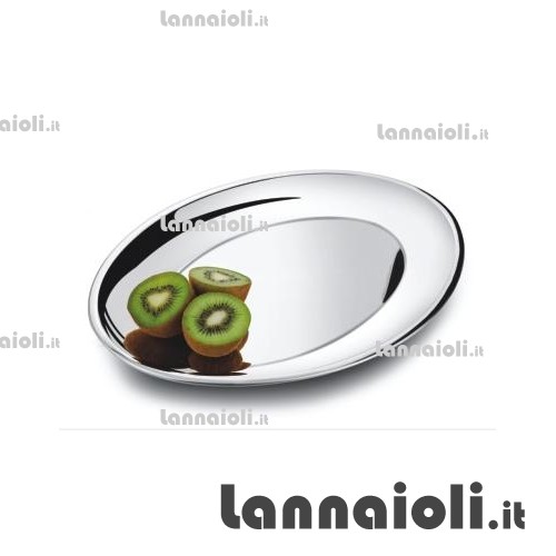 VASSOIO INOX OVALE CM.55 