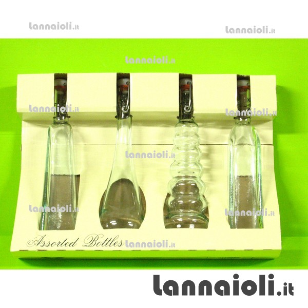 BOTTIGLIE VETRO PZ.4 TAPPO MECCANICO eva BOTTIGLIE VETRO PZ.4 TAPPO MECCANICO eva