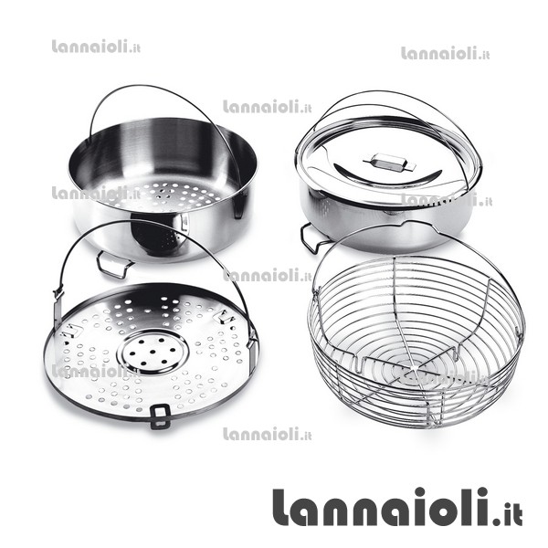 CESTO CUOCIVAPORE INOX LT.5 lagostina CESTO CUOCIVAPORE INOX LT.5 lagostina