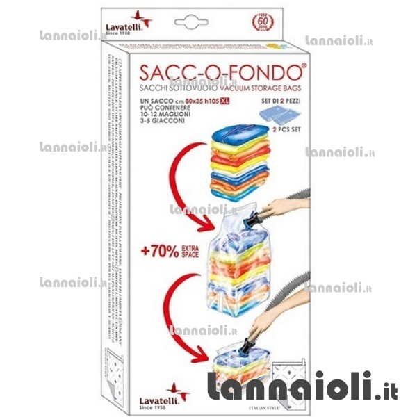 SACCO INDUMENTI PZ.2 SACCO INDUMENTI PZ.2