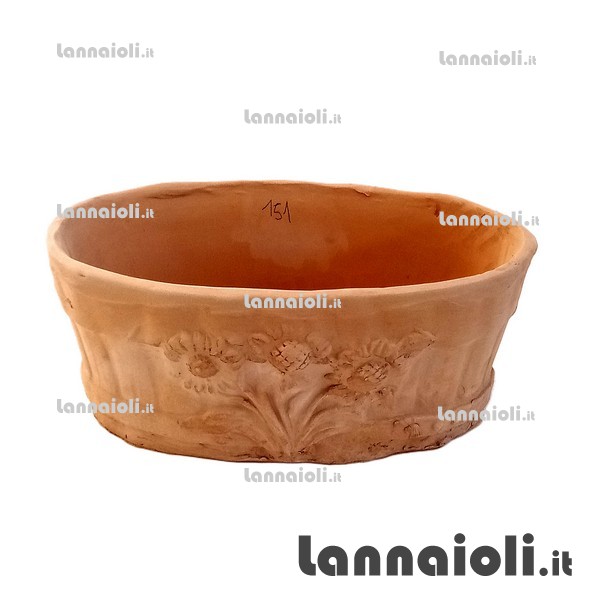 CASSETTA COCCIO OVALE CM.45 terrecotte toscane CASSETTA COCCIO OVALE CM.45 terrecotte toscane
