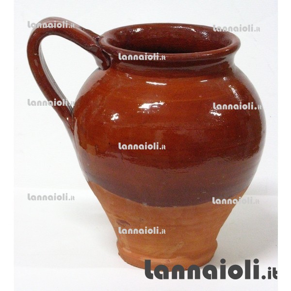 PIGNATTO COCCIO SMALTO GRANDE terrecotte toscane