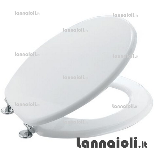 SEDILE WC LEGNO LACCATO BIANCO ECO SEDILE WC LEGNO LACCATO BIANCO ECO