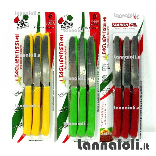 COLTELLI TAGLIANTISSIMI PZ.6 marietti