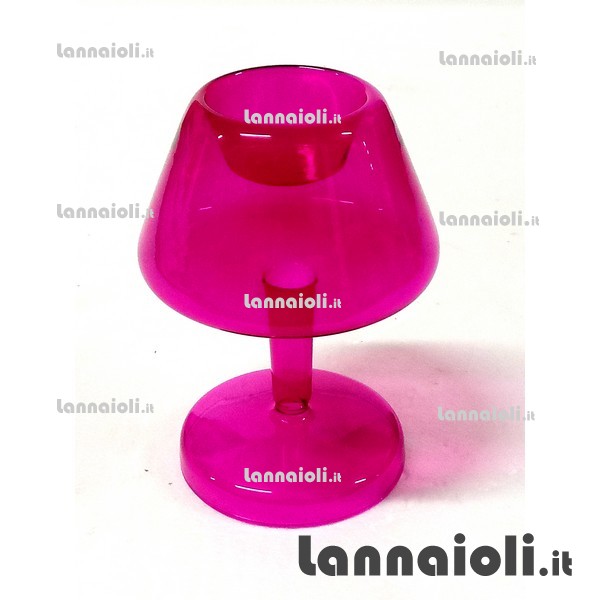 PORTACANDELE VETRO H.15 PORTACANDELE VETRO H.15