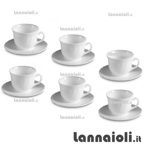 TAZZINE CAFFE' TRIANON C-P PZ. 6 TAZZINE CAFFE' TRIANON C-P PZ. 6