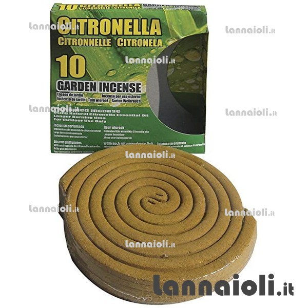 CITRONELLA ZAMPIRONE ANTIZANZARE PZ.1O CITRONELLA ZAMPIRONE ANTIZANZARE PZ.1O