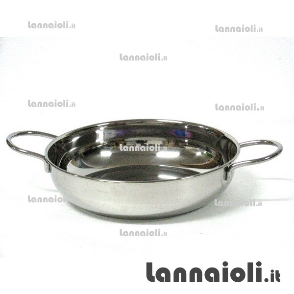 TEGAME INOX 18-10 CM.34 2-M. montini guerino