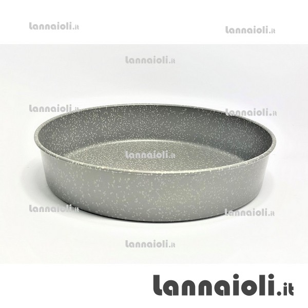 TORTIERA LISCIA CM.32 PIETRA linea italia